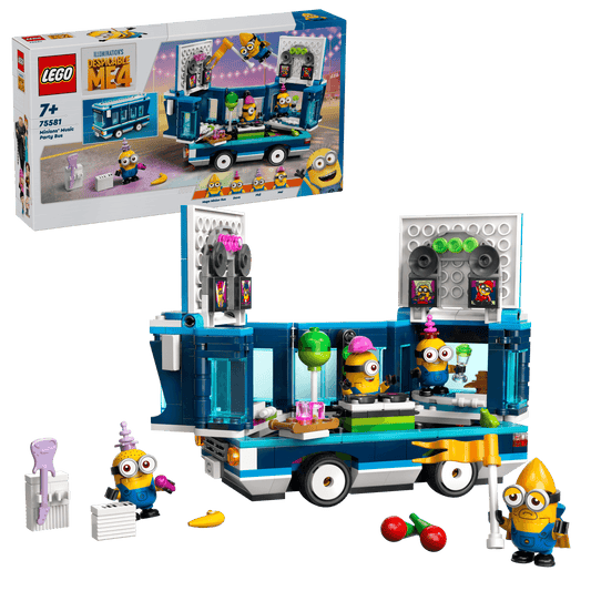 LEGO Muzikale feestbus van de Minions 75581 Minions LEGO MINIONS @ 2TTOYS | Official LEGO shop😊🥰 LEGO €. 33.98