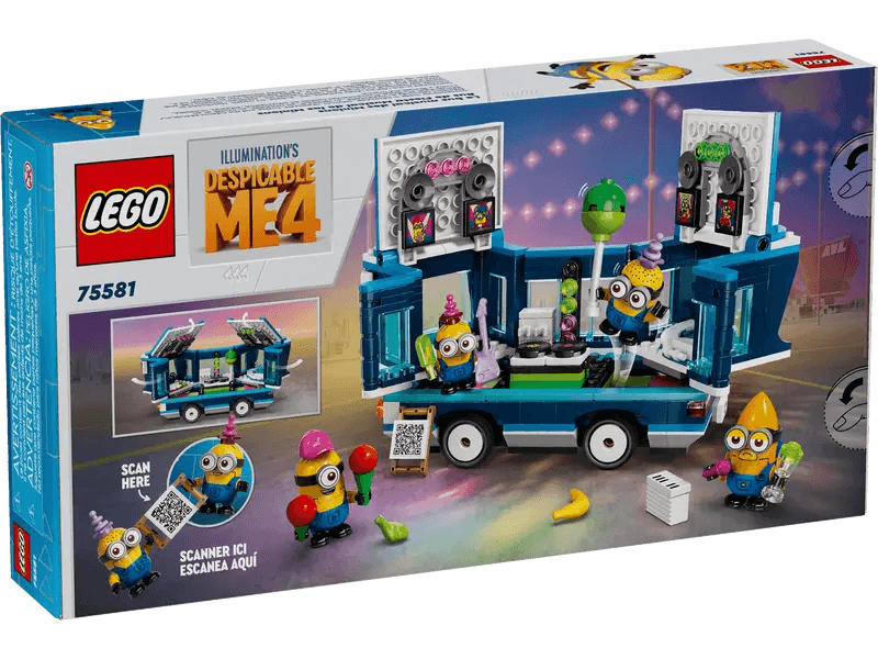 LEGO Muzikale feestbus van de Minions 75581 Minions (Pre-Order: verwacht eind mei) LEGO MINIONS @ 2TTOYS LEGO €. 33.99