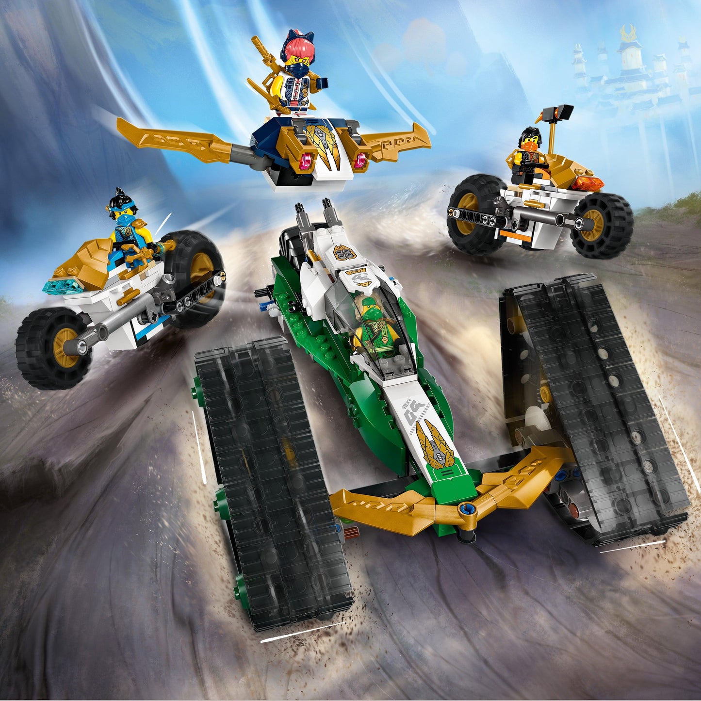 LEGO Ninja Team Combi Rups 71820 Ninjago (Pre-Order: verwacht juni) LEGO Ninjago @ 2TTOYS LEGO €. 76.49