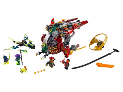 LEGO Ninjago Ronins 2-in-1 R.E.X luchtschip 70735 Ninjago LEGO NINJAGO @ 2TTOYS | Official LEGO shop😊🥰 LEGO €. 39.99