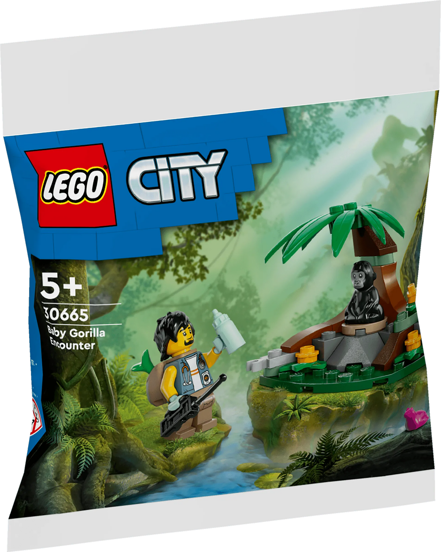 LEGO Ontmoeting met de babygorilla 30665 City LEGO CITY @ 2TTOYS | Official LEGO shop😊🥰 LEGO €. 3.49