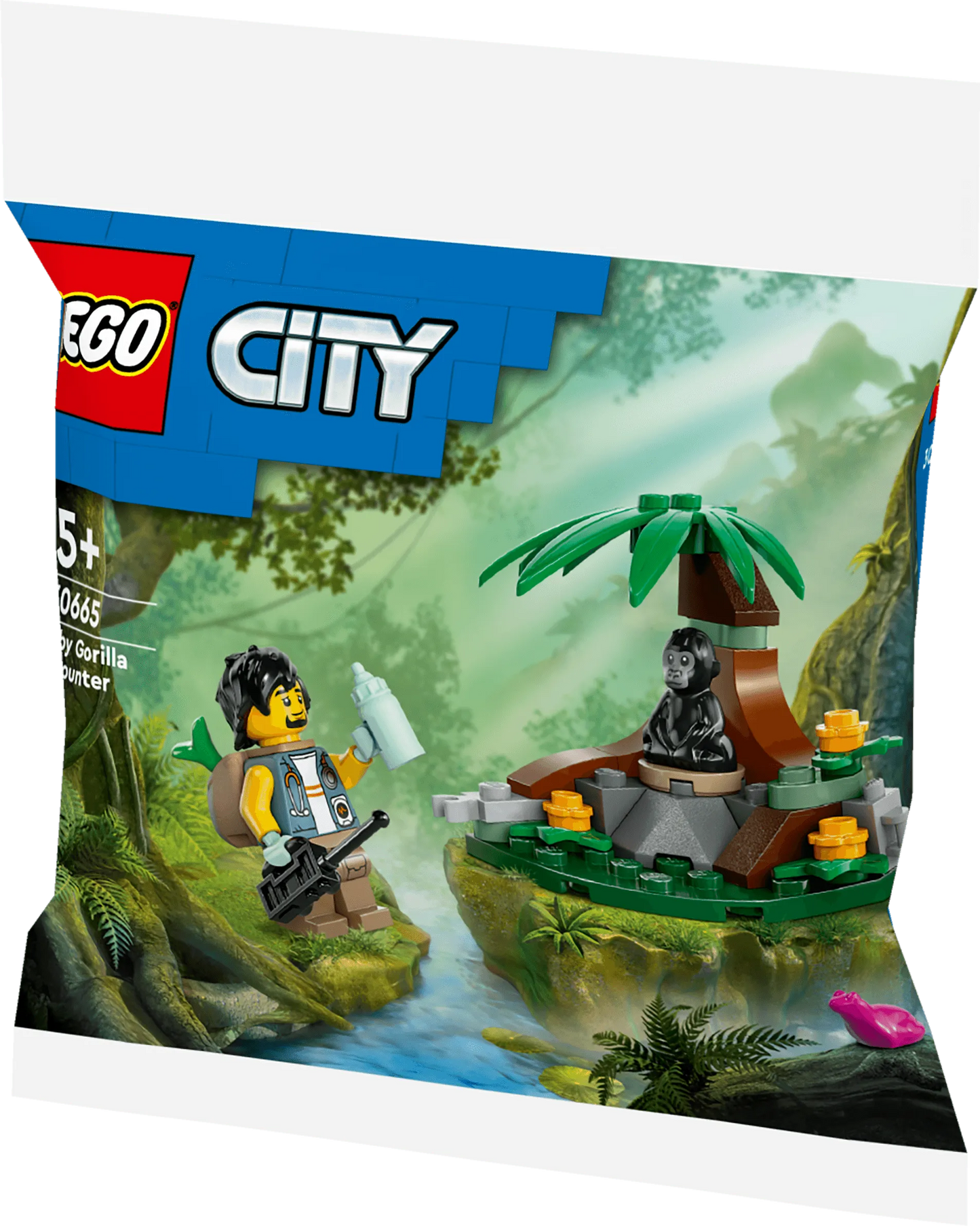 LEGO Ontmoeting met de babygorilla 30665 City LEGO CITY @ 2TTOYS | Official LEGO shop😊🥰 LEGO €. 3.49