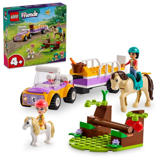 LEGO Paard en pony aanhangwagen 42634 Friends LEGO FRIENDS @ 2TTOYS | Official LEGO shop😊🥰 LEGO €. 16.48