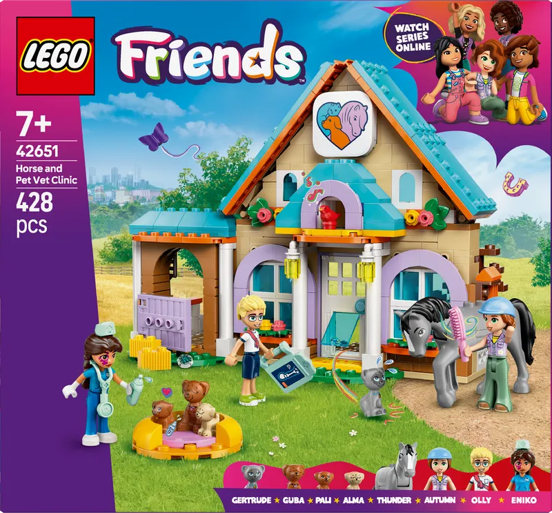 LEGO Paarden en dierenkliniek 42651 Friends @ 2TTOYS | Official LEGO shop😊🥰 LEGO €. 42.49