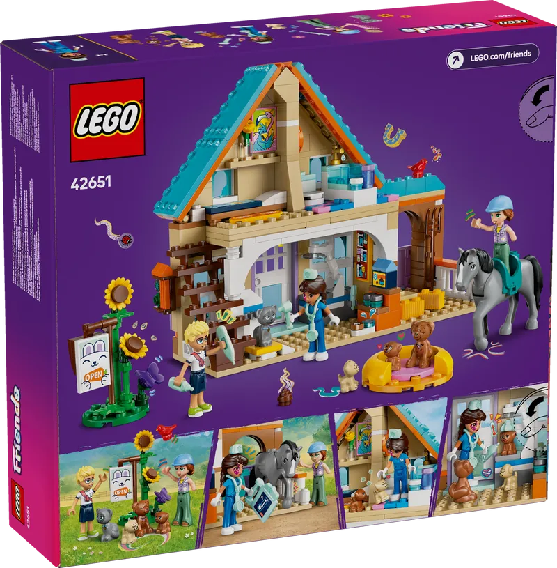 LEGO Paarden en dierenkliniek 42651 Friends @ 2TTOYS | Official LEGO shop😊🥰 LEGO €. 42.49