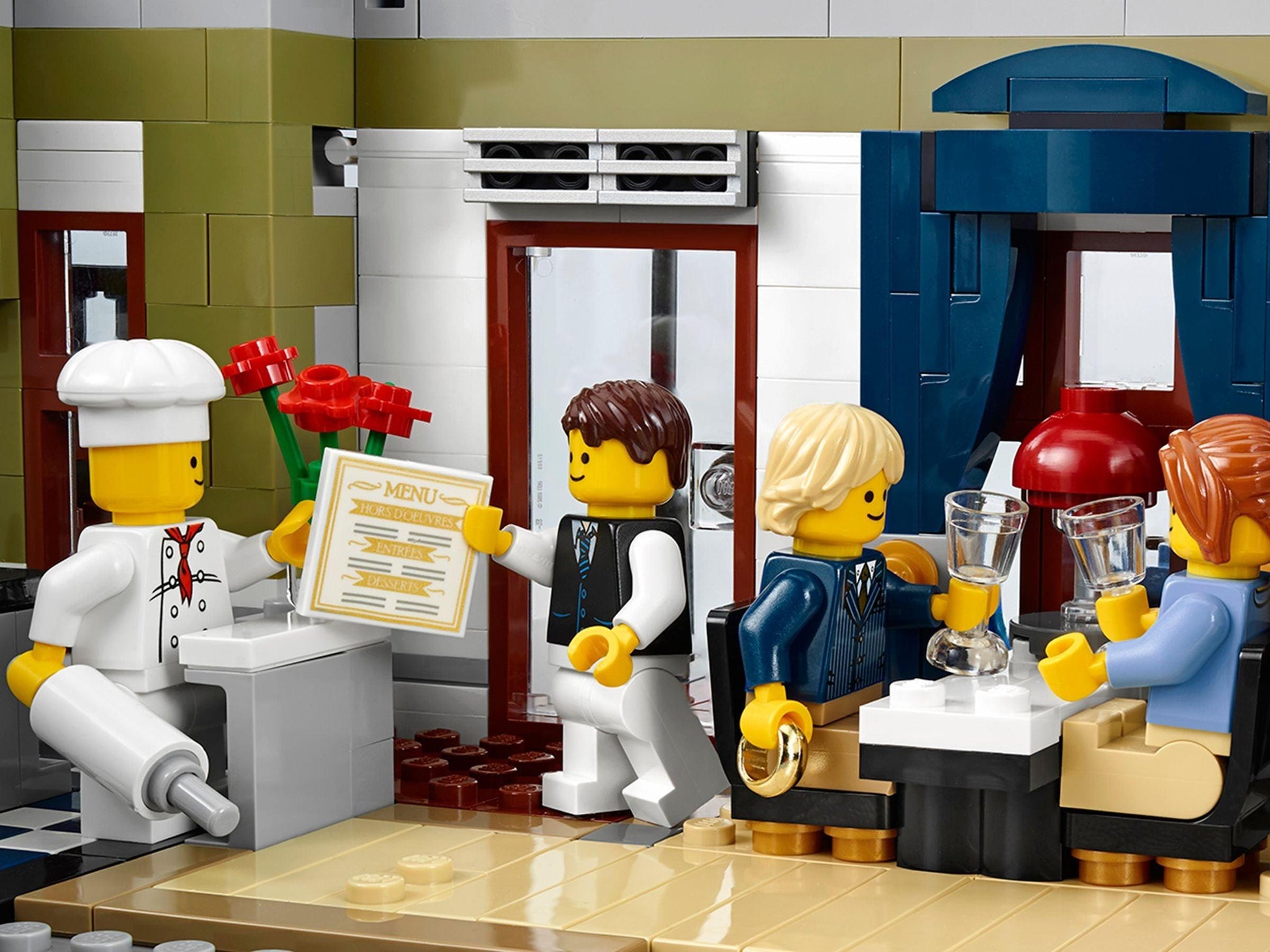 LEGO Parijs restaurant, modulair 10243 Creator Expert LEGO CREATOR EXPERT MODULAIR @ 2TTOYS LEGO €. 449.99