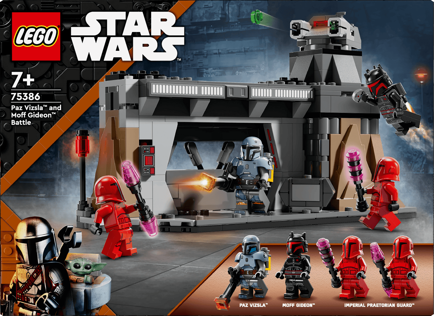 LEGO Paz Vizsla™ en Moff Gideon™ duel 75386 StarWars (Pre-Order: verwacht juni) LEGO STARWARS @ 2TTOYS LEGO €. 33.99