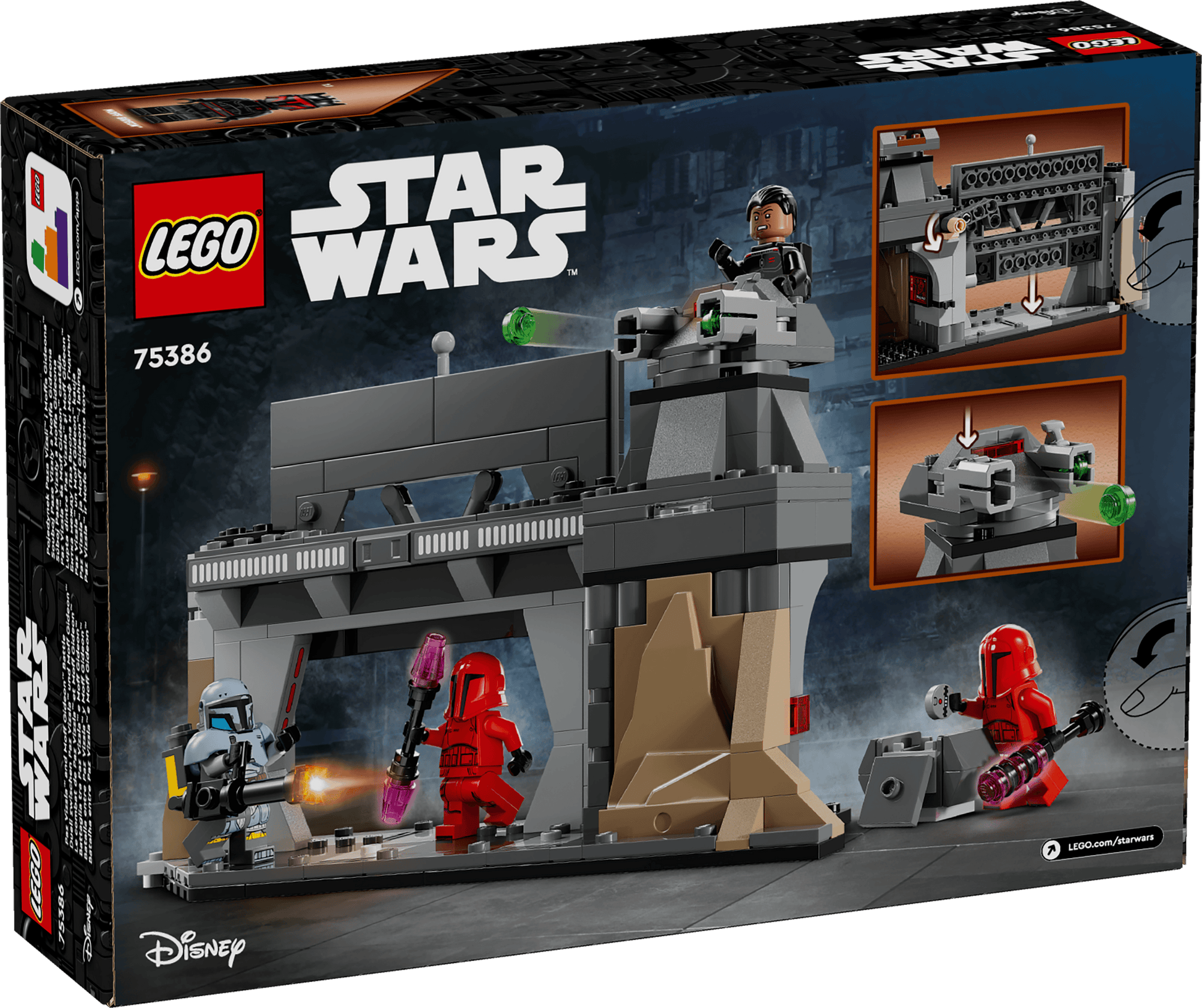 LEGO Paz Vizsla™ en Moff Gideon™ duel 75386 StarWars (Pre-Order: verwacht juni) LEGO STARWARS @ 2TTOYS LEGO €. 33.99