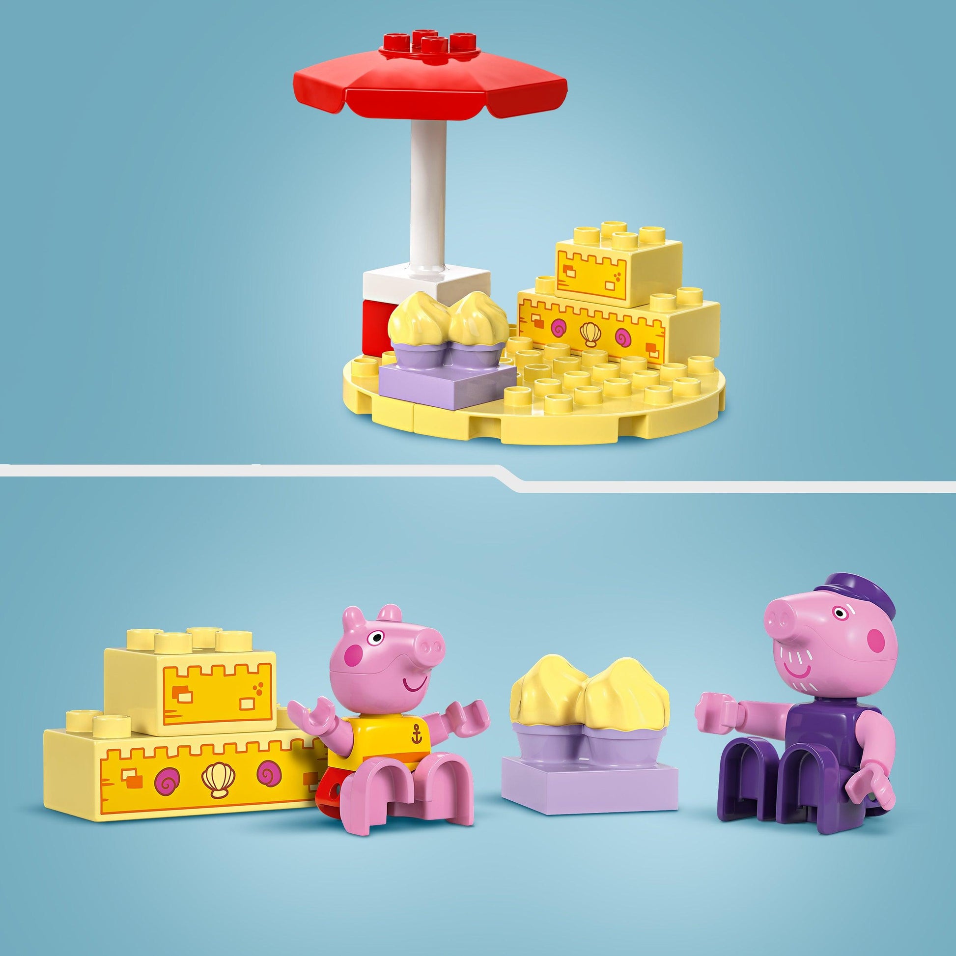 LEGO Peppa Big bootreis 10432 DUPLO PEPPA PIG @ 2TTOYS | Official LEGO shop😊🥰 LEGO €. 24.99