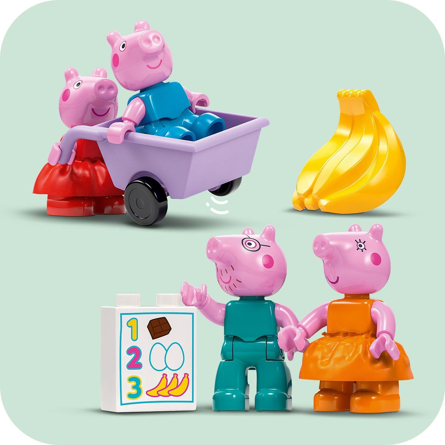 LEGO Peppa Big supermarkt 10434 DUPLO (Pre-Order: verwacht juni) PEPPA PIG @ 2TTOYS LEGO €. 59.49