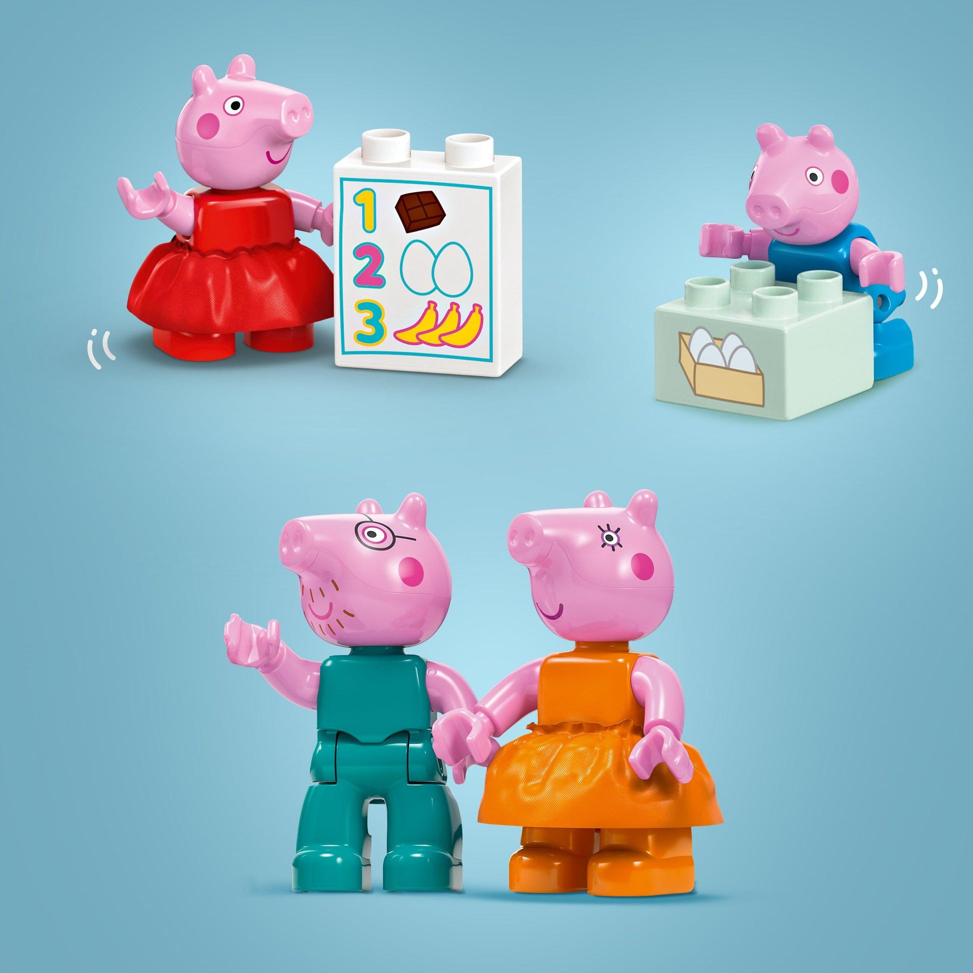 LEGO Peppa Big supermarkt 10434 DUPLO (Pre-Order: verwacht juni) PEPPA PIG @ 2TTOYS LEGO €. 59.49