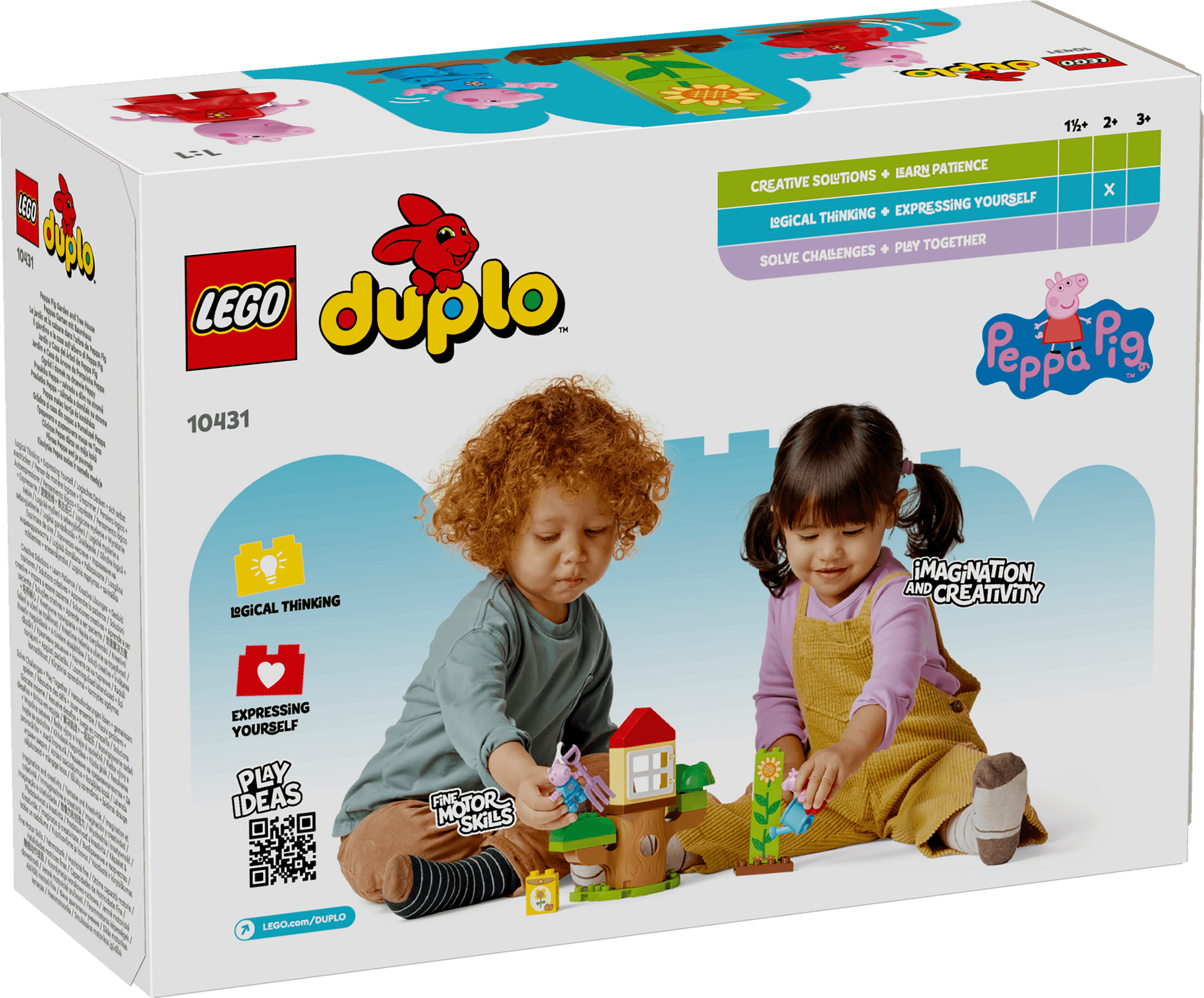 LEGO Peppa Big tuin en boomhut 10431 DUPLO LEGO DUPLO @ 2TTOYS | Official LEGO shop😊🥰 LEGO €. 16.99