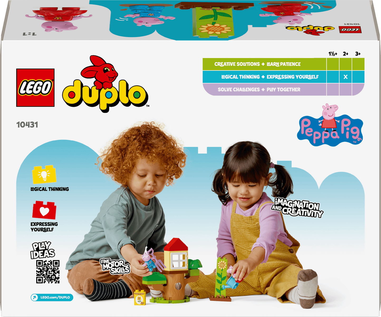 LEGO Peppa Big tuin en boomhut 10431 DUPLO LEGO DUPLO @ 2TTOYS | Official LEGO shop😊🥰 LEGO €. 16.99