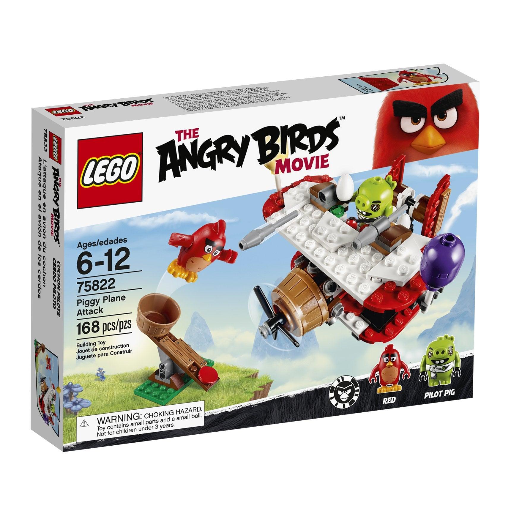 LEGO Piggy Vliegtuigaanval 75822 Angry Birds LEGO ANGRYBIRDS @ 2TTOYS LEGO €. 29.99