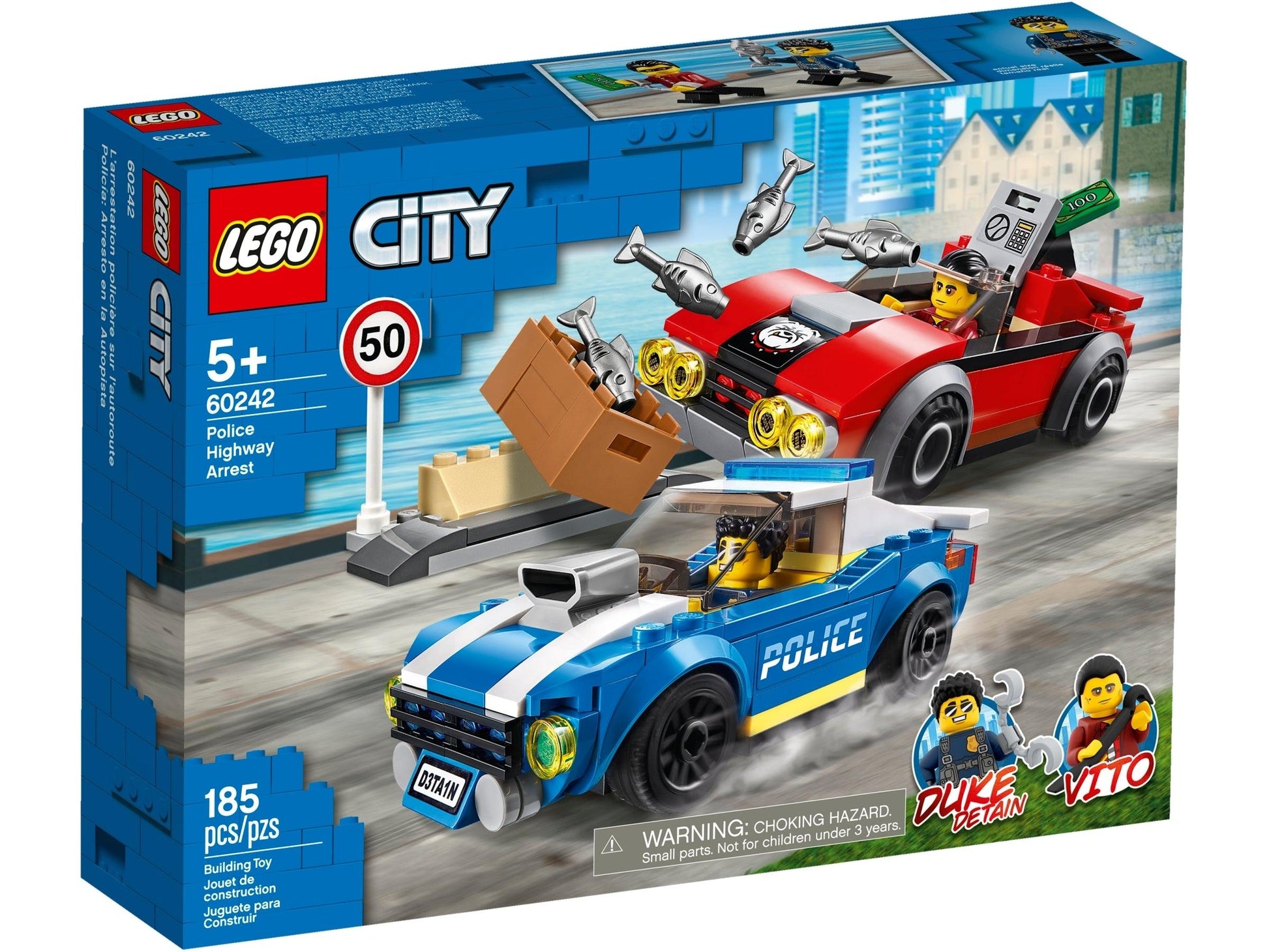 LEGO Politie arrestatie op de snelweg 60242 City LEGO CITY POLITIE @ 2TTOYS | Official LEGO shop😊🥰 LEGO €. 17.99