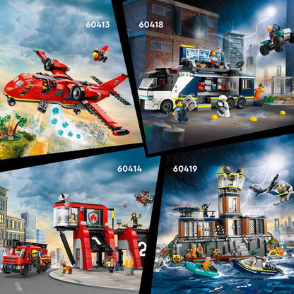 LEGO Politiewagen met laboratorium 60418 City LEGO CITY @ 2TTOYS | Official LEGO shop😊🥰 LEGO €. 46.48