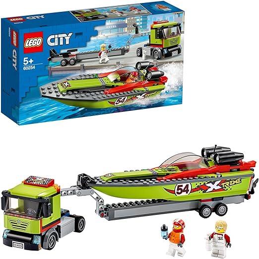 LEGO Race Boot transport 60254 City LEGO CITY GEWELDIGE VOERTUIGEN @ 2TTOYS | Official LEGO shop😊🥰 LEGO €. 29.99