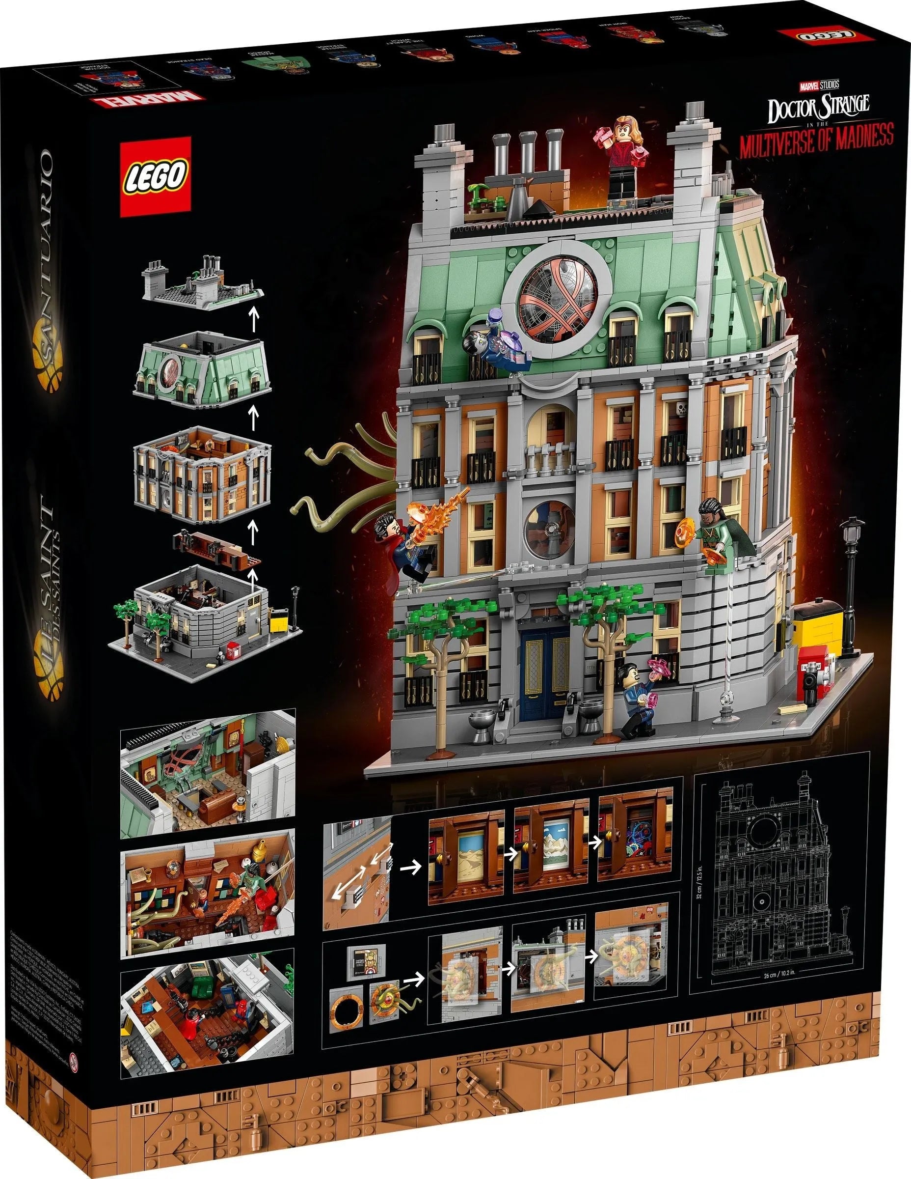 LEGO Sanctum Sanctorum 76218 Super Heroes (€. 15,00 per week + €. 50,00 borg) LEGO SUPERHEROES @ 2TTOYS | Official LEGO shop😊🥰 LEGO €. 15.00