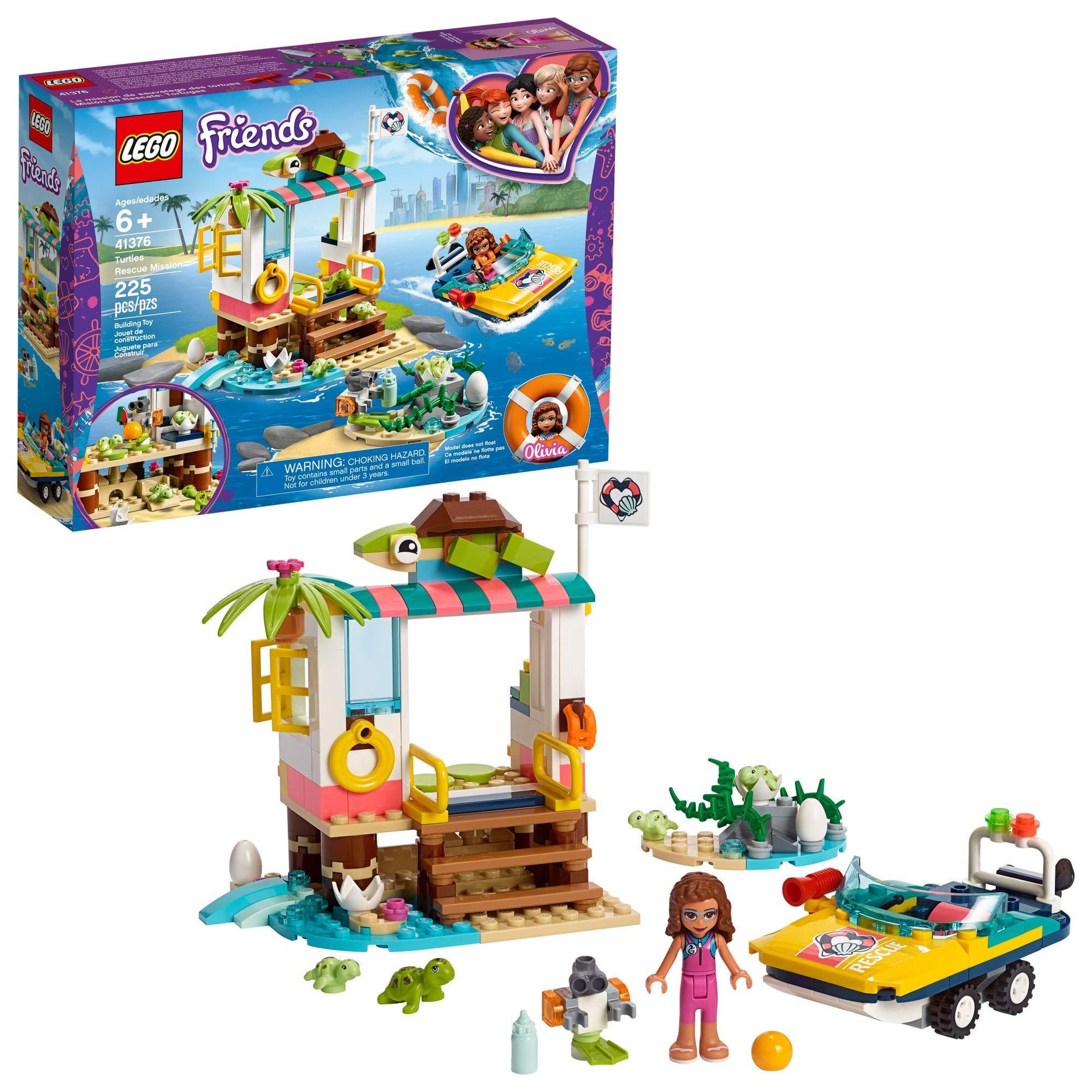 LEGO Schildpad redding 41376 Friends LEGO FRIENDS @ 2TTOYS | Official LEGO shop😊🥰 LEGO €. 16.49