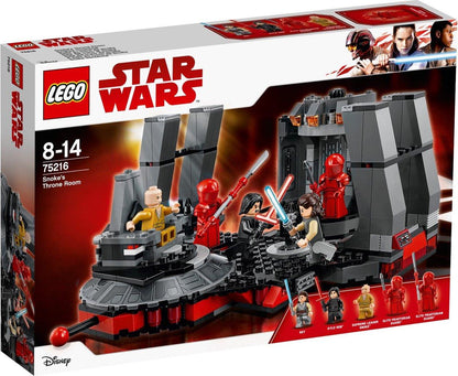 LEGO Snoke's Troonzaal 75216 StarWars LEGO STARWARS @ 2TTOYS | Official LEGO shop😊🥰 LEGO €. 79.99