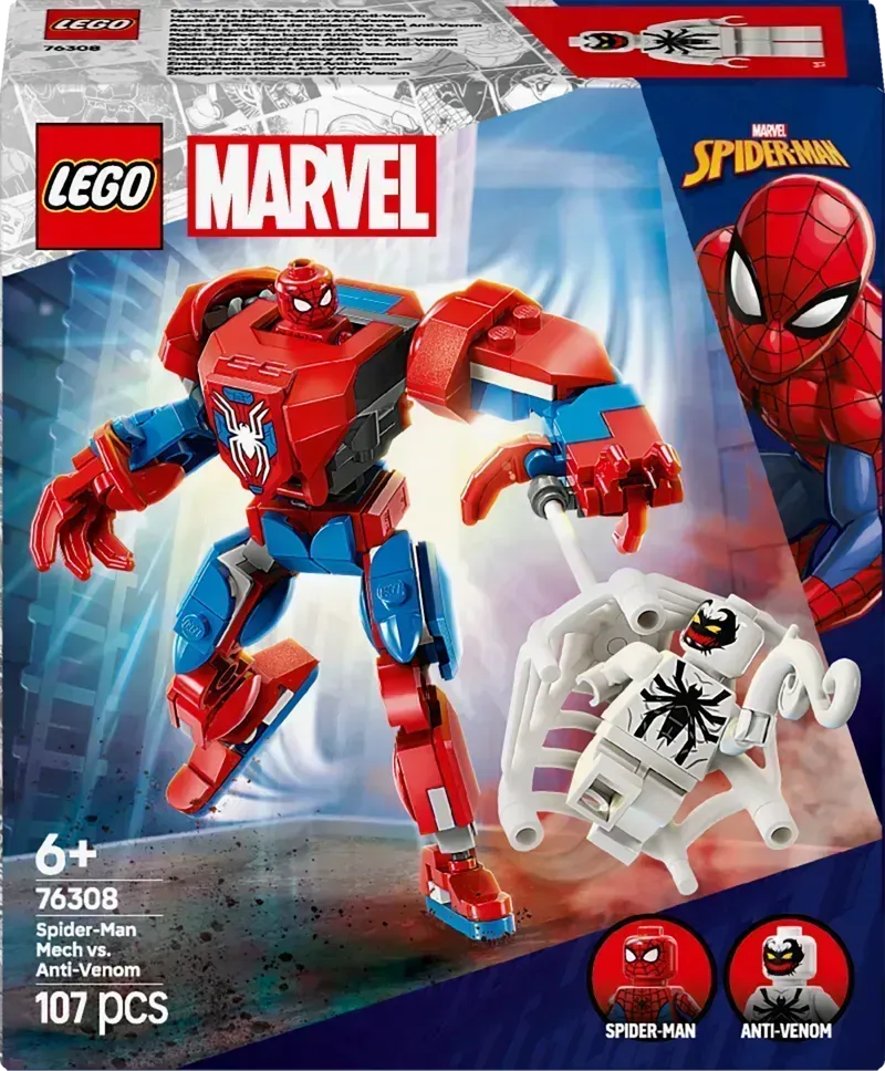 LEGO Spiderman Mecha vs Anti venom 76308 Superheroes @ 2TTOYS | Official LEGO shop😊🥰 2TTOYS | Official LEGO shop😊🥰 €. 12.49