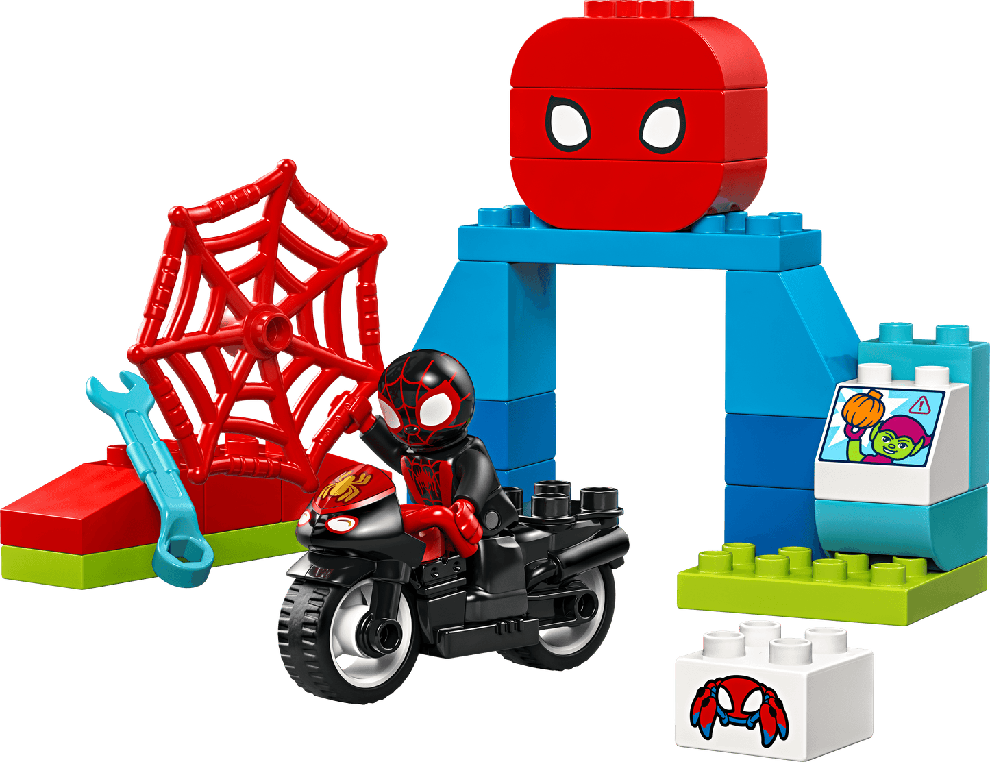 LEGO Spidy's motorcycle adventure 10424 Superheroes LEGO DUPLO @ 2TTOYS LEGO €. 19.99