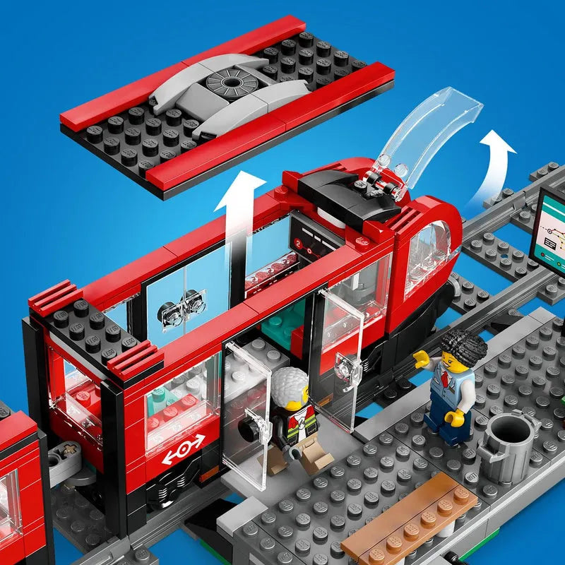 LEGO Stadstram en station 60423 City LEGO CITY @ 2TTOYS | Official LEGO shop😊🥰 LEGO €. 76.49