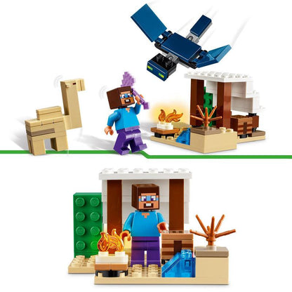 LEGO Steve's Woestijn avontuur 21251 Minecraft LEGO MINECRAFT @ 2TTOYS | Official LEGO shop😊🥰 LEGO €. 8.49