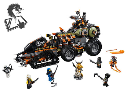 LEGO Super Dieselnaut tank met geschutskoepels 70654 Ninjago LEGO NINJAGO @ 2TTOYS LEGO €. 89.99