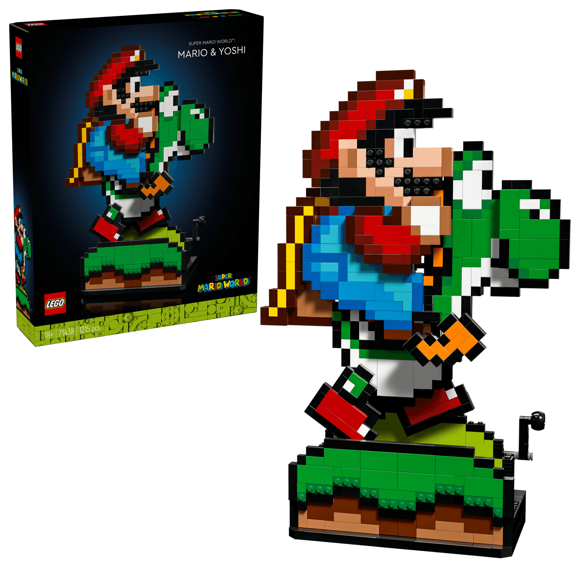 LEGO Super Mario World: Mario & Yoshi Figurines LEGO SUPERMARIO @ 2TTOYS | Official LEGO shop😊🥰 LEGO €. 109.99