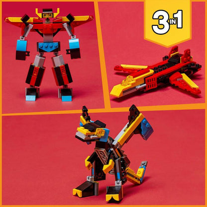 LEGO Super Robot 31124 Creator 3-in-1 LEGO CREATOR @ 2TTOYS | Official LEGO shop😊🥰 LEGO €. 8.48