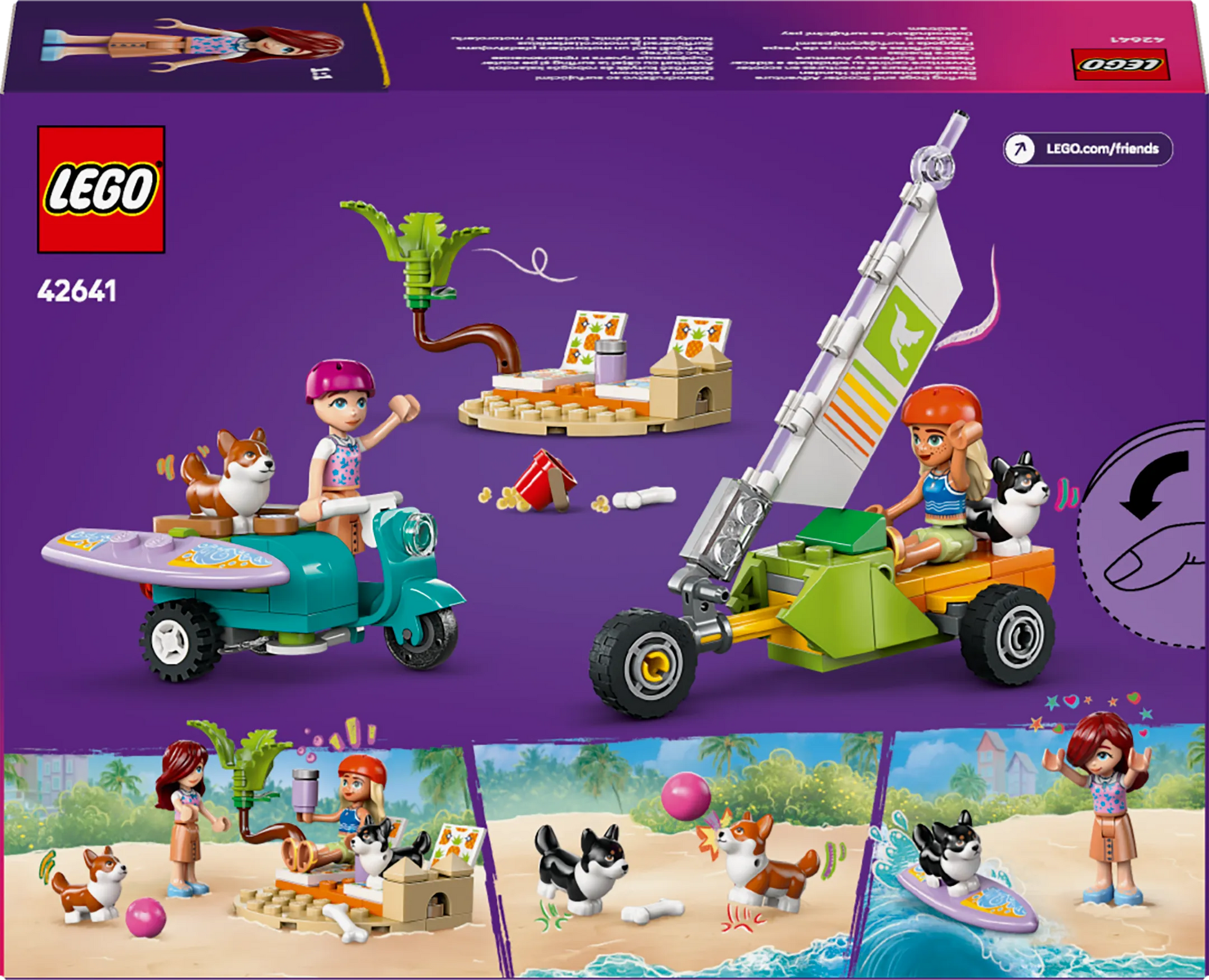 LEGO Surf- en Scooterplezier met de hondjes 42641 Friends (Pre-Order: januari 2025) @ 2TTOYS | Official LEGO shop😊🥰 2TTOYS | Official LEGO shop😊🥰 €. 12.74