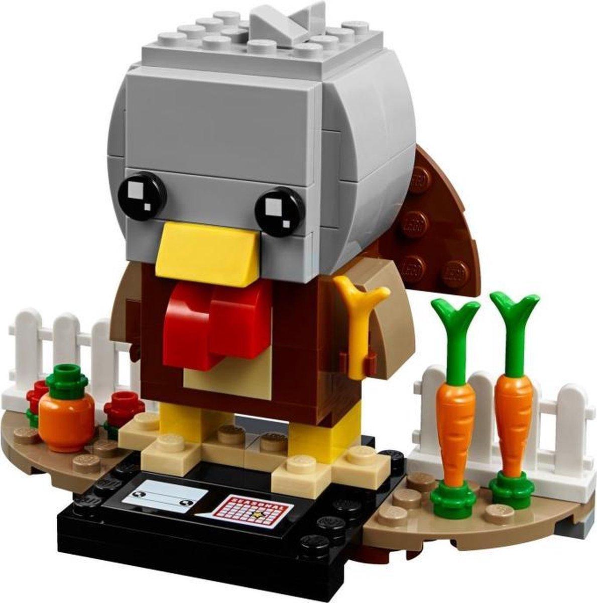 LEGO Thanksgiving kalkoen met wortels 40273 Brickkeadz LEGO BRICKHEADZ @ 2TTOYS LEGO €. 12.49