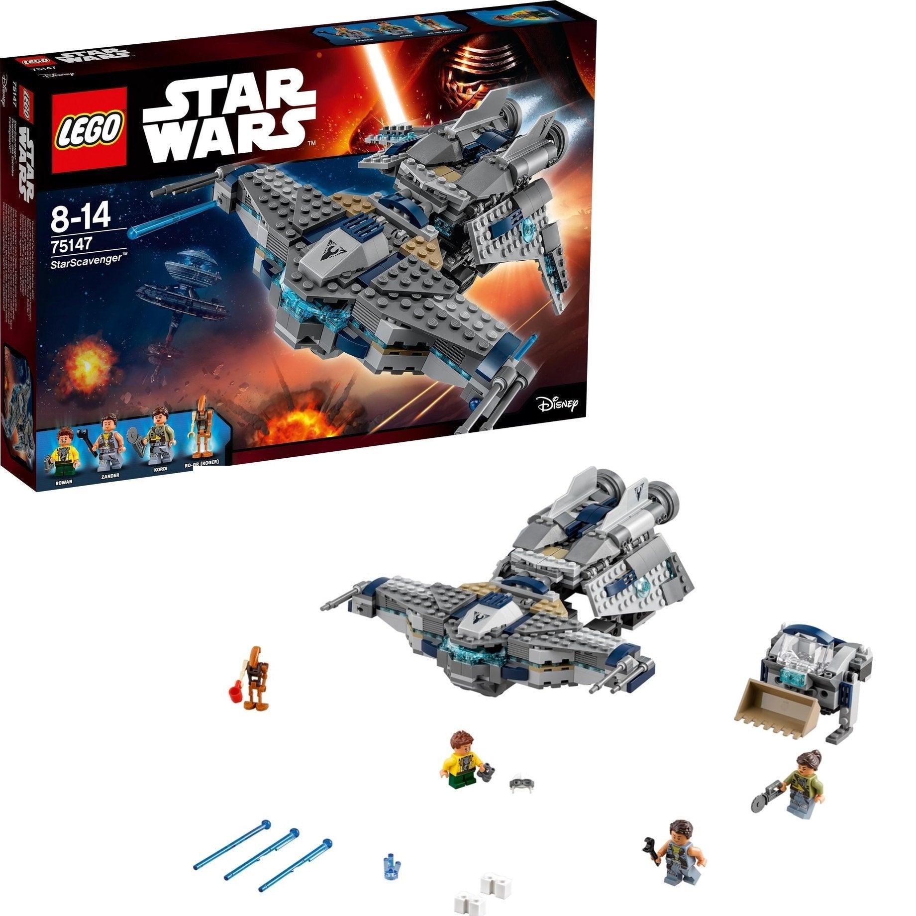 LEGO The StarScavenger met R0-GR, Rowan en Kordi 75147 StarWars LEGO STARWARS @ 2TTOYS | Official LEGO shop😊🥰 LEGO €. 59.99