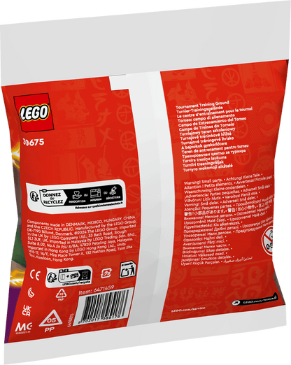 LEGO Toernooi trainingsveld 30675 Ninjago LEGO CREATOR @ 2TTOYS | Official LEGO shop😊🥰 LEGO €. 3.49