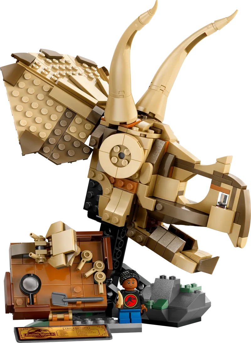 LEGO Triceratops schedel 76969 Jurassic World LEGO Jurassic World @ 2TTOYS | Official LEGO shop😊🥰 LEGO €. 38.49