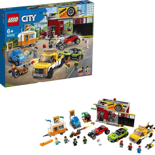 LEGO Tuning Werkplaats 60258 City LEGO CITY GEWELDIGE VOERTUIGEN @ 2TTOYS | Official LEGO shop😊🥰 LEGO €. 94.99