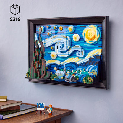 LEGO Vincent van Gogh - De sterrennacht 21333 Ideas LEGO IDEAS @ 2TTOYS | Official LEGO shop😊🥰 LEGO €. 169.99