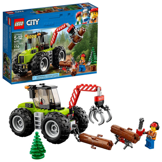 LEGO Voertuigen Bostractor met bomenkraan 60181 City LEGO CITY GEWELDIGE VOERTUIGEN @ 2TTOYS LEGO €. 16.49