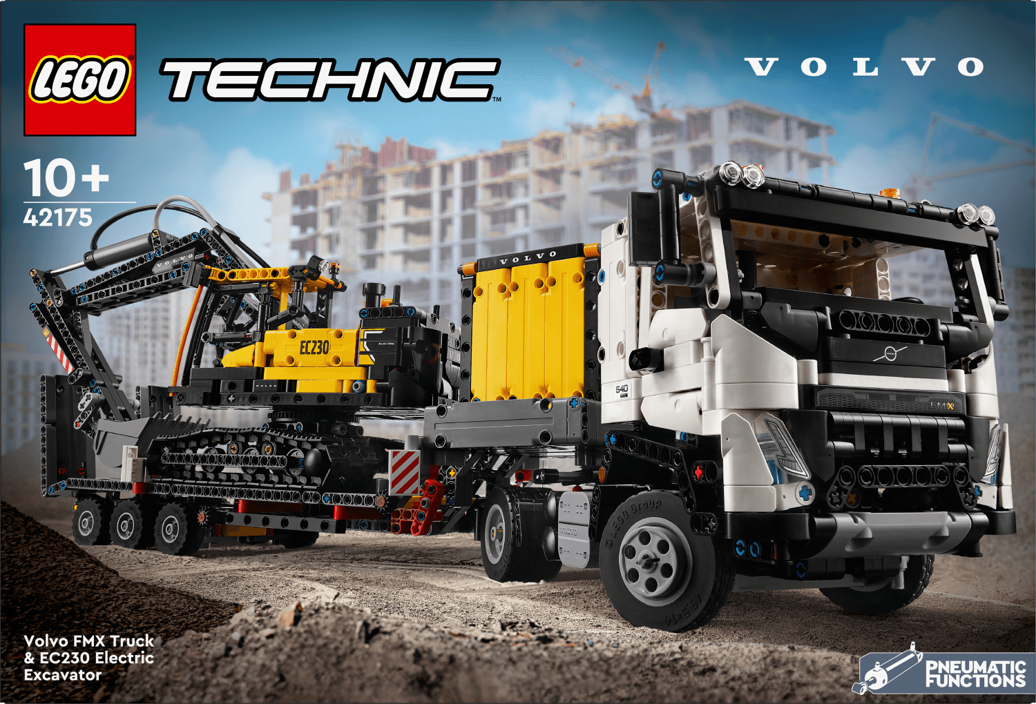 LEGO Volvo FMX truck & EC230 elektrische graafmachine 42175 Technic (Pre-Order: verwacht augustus) LEGO TECHNIC @ 2TTOYS LEGO €. 169.99