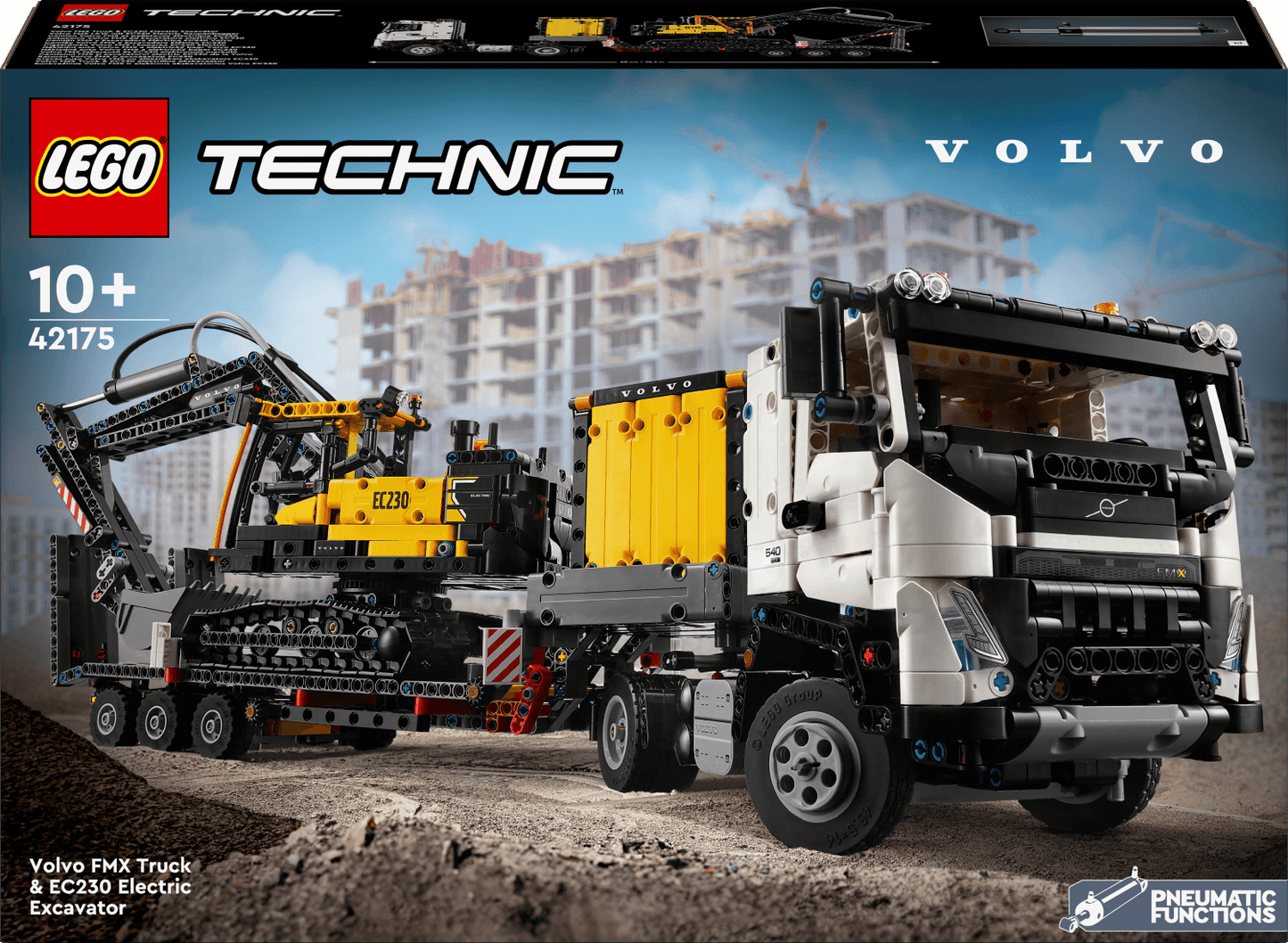 LEGO Volvo FMX truck & EC230 elektrische graafmachine 42175 Technic (Pre-Order: verwacht augustus) LEGO TECHNIC @ 2TTOYS LEGO €. 169.99