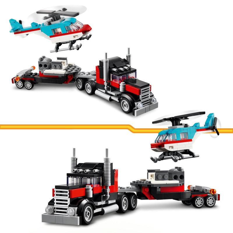 LEGO Vrachtwagen met helikopter 31146 Creator 3 in 1 LEGO CREATOR 3 IN 1 @ 2TTOYS | Official LEGO shop😊🥰 LEGO €. 16.48