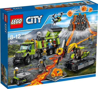 LEGO Vulkaan Mobiel controle centrum truck met oplegger 60124 City LEGO CITY VULKAANONDERZOEK @ 2TTOYS LEGO €. 114.99