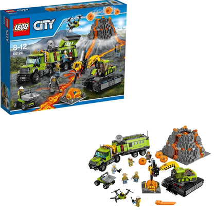 LEGO Vulkaan Mobiel controle centrum truck met oplegger 60124 City LEGO CITY VULKAANONDERZOEK @ 2TTOYS | Official LEGO shop😊🥰 LEGO €. 114.99