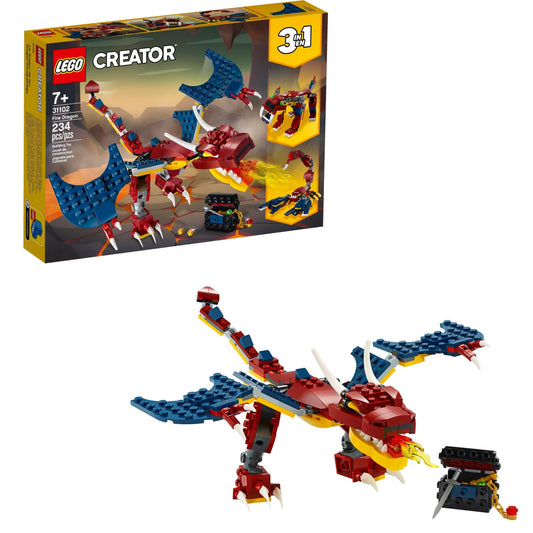 LEGO Vuur draak 31102 Creator 3-in-1 LEGO CREATOR @ 2TTOYS LEGO €. 15.49