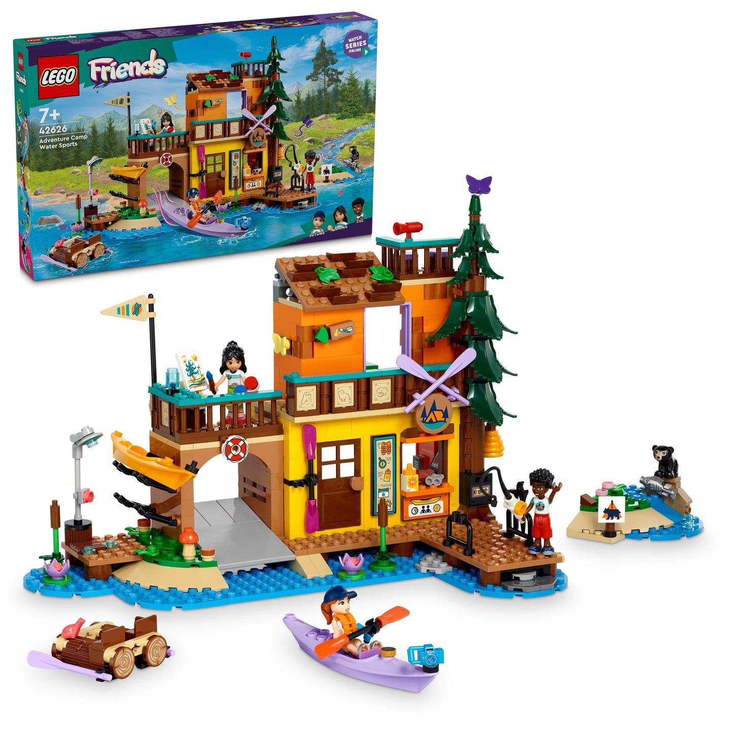 LEGO Water sport avonturen kamp 42626 Friends (Pre-Order: verwacht juni) LEGO FRIENDS @ 2TTOYS LEGO €. 59.49