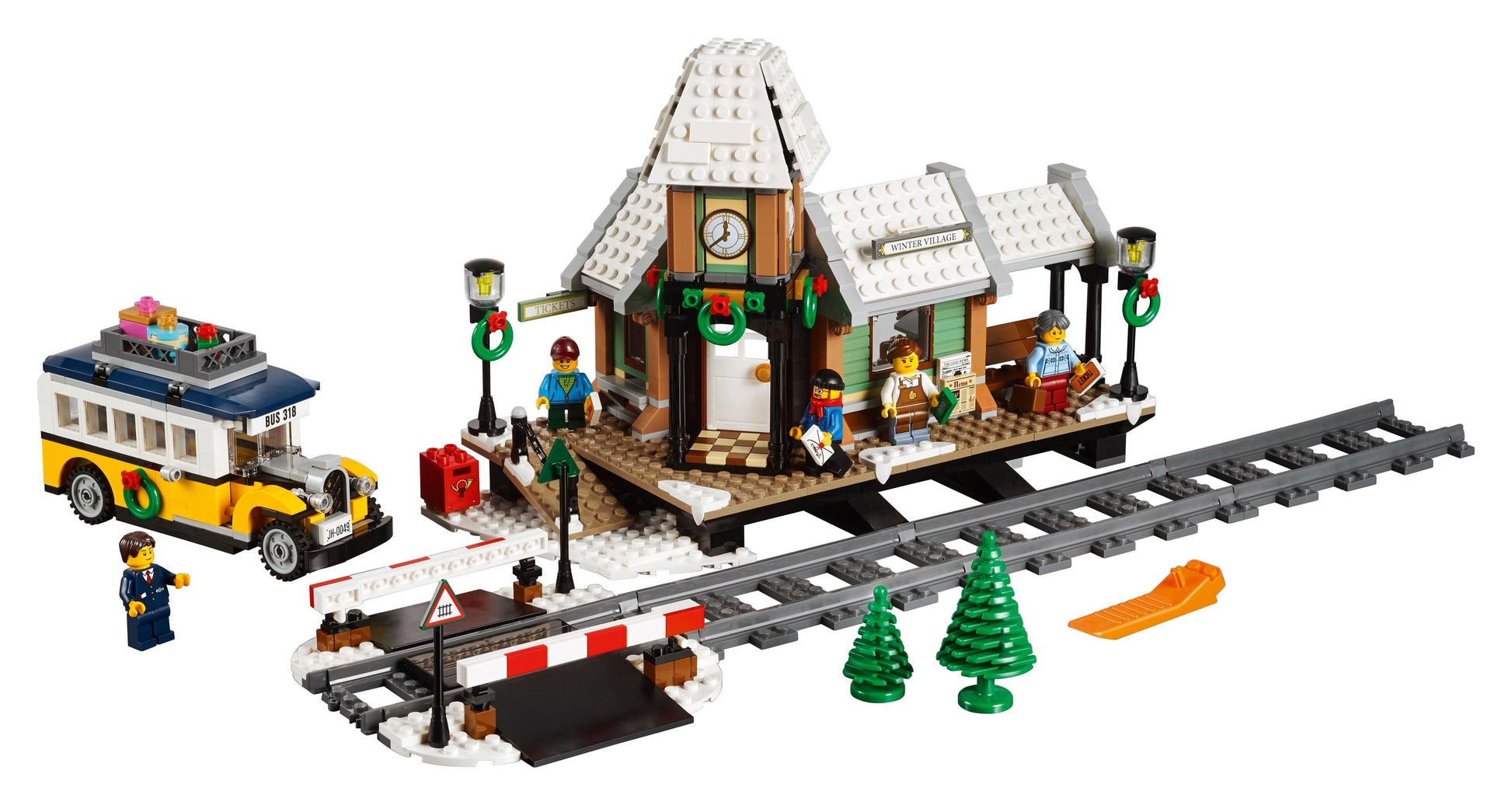 LEGO Winterdorp station voor Kerst 10259 Creator Expert LEGO CREATOR EXPERT @ 2TTOYS LEGO €. 274.99