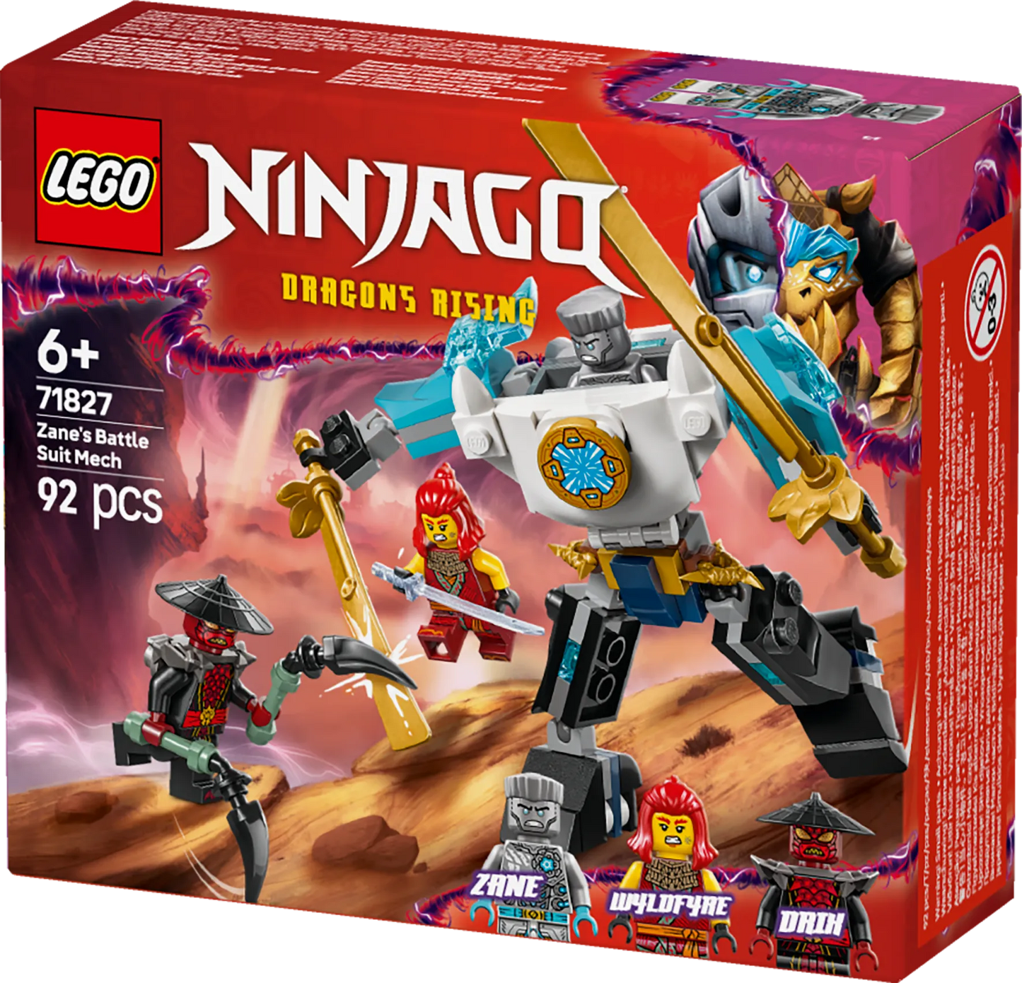 LEGO Zane's Strijd Mecha 71827 Ninjago @ 2TTOYS | Official LEGO shop😊🥰 2TTOYS | Official LEGO shop😊🥰 €. 8.49