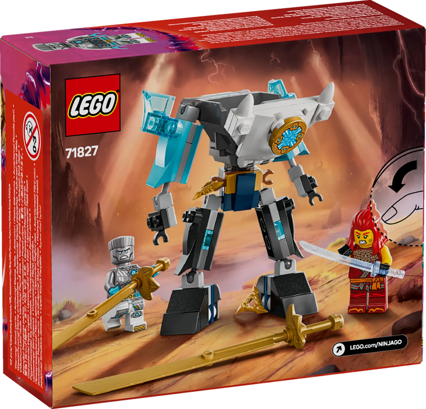 LEGO Zane's Strijd Mecha 71827 Ninjago @ 2TTOYS | Official LEGO shop😊🥰 2TTOYS | Official LEGO shop😊🥰 €. 8.49