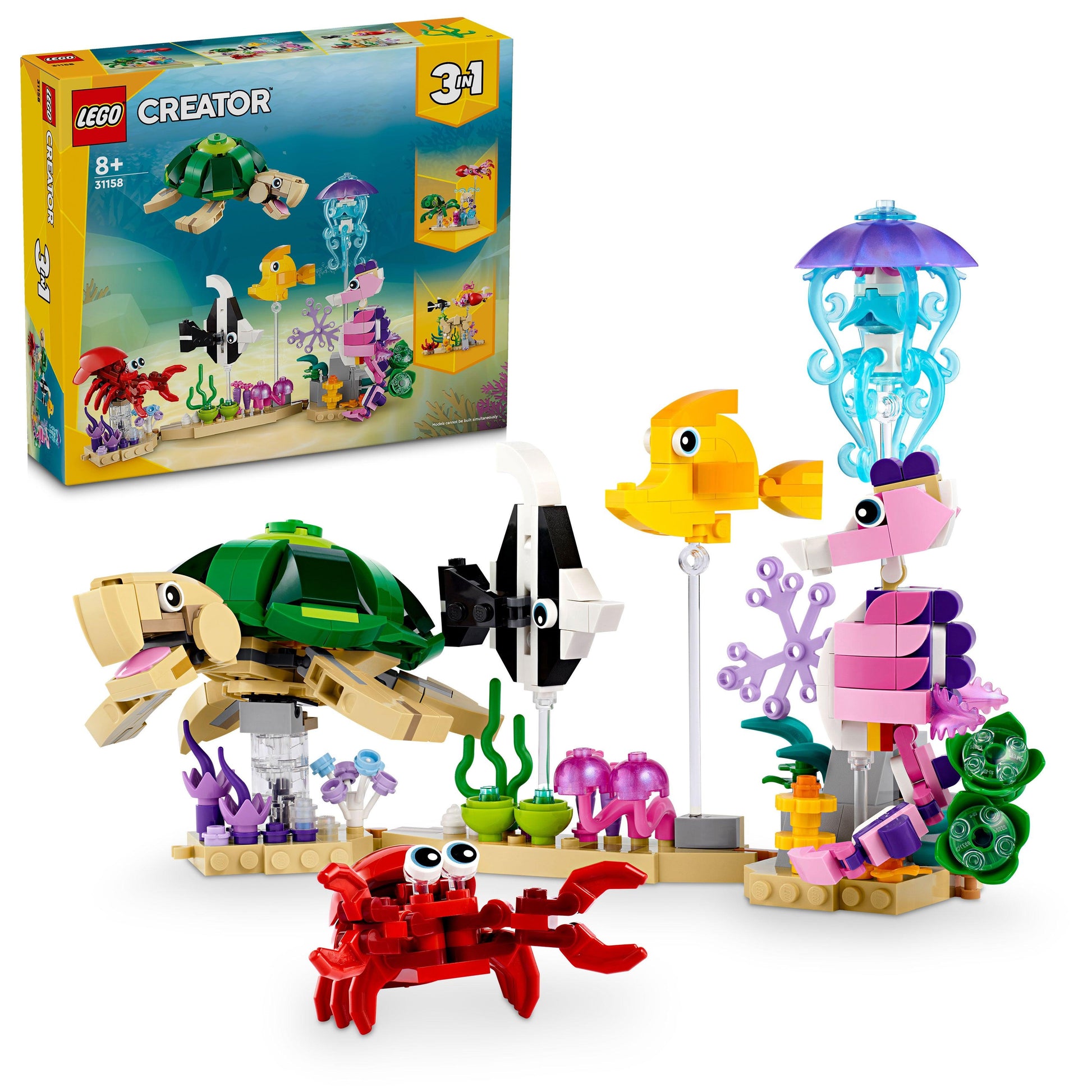 LEGO Zeedieren 31158 Creator 3 in 1 LEGO CREATOR 3 IN 1 @ 2TTOYS | Official LEGO shop😊🥰 LEGO €. 29.99